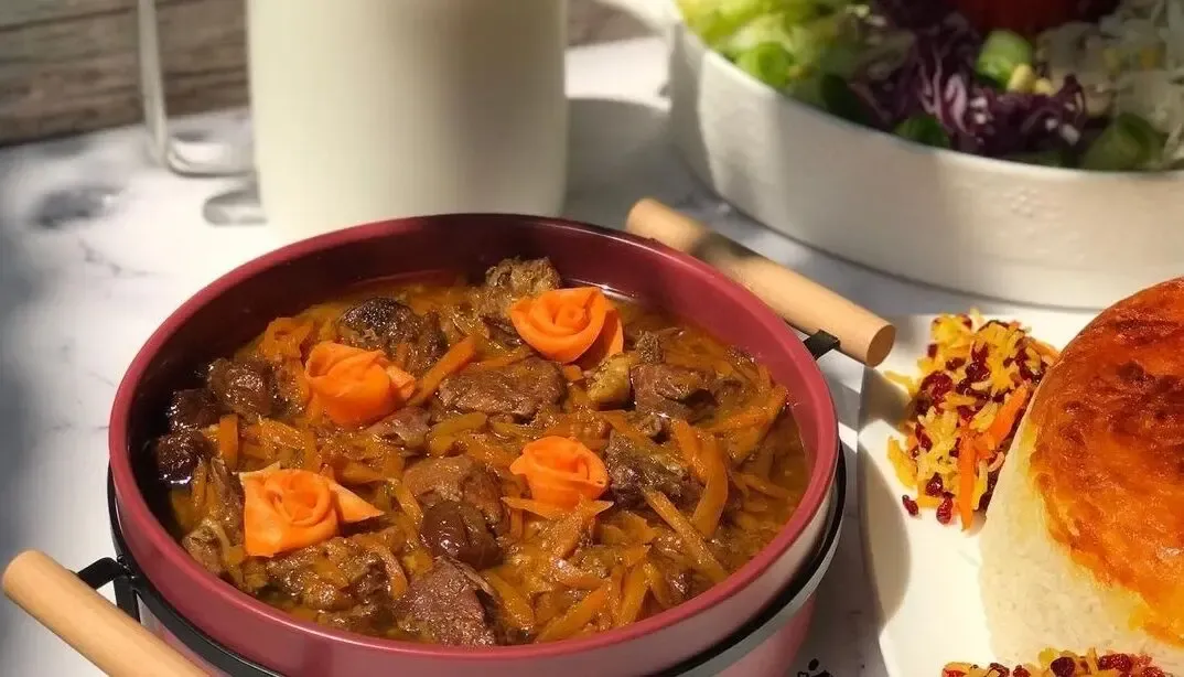 طرز تهیه یه خورشت هویج خوشمزه و دلچسب + فوت کوزه گری