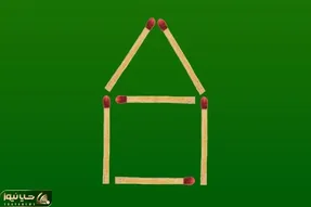 بازی فکری؛ فقط مغزهایی با کارایی فول میتونن با جابجایی 2 کبریت 5 مربع درست کنن