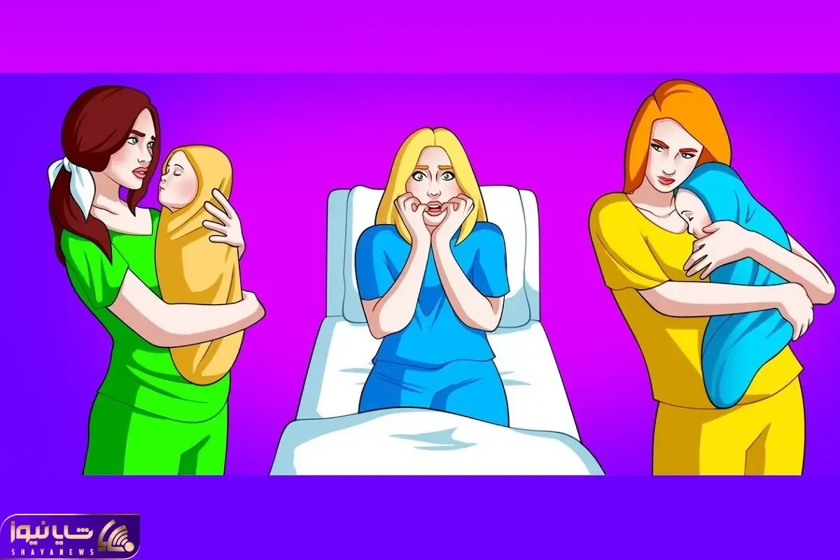 بازی فکری؛ اگه پوست و ریشت از هوشه بگو کدوم از پرستارها بچه زن زایمان کرده رو برداشته