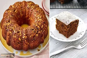 طرز تهیه کیک با شیره انگور / یه عصرونه سالم و مقوی که بدون شکر آماده میشه