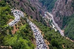 چالوس و آزادراه تهران – شمال یکطرفه شد