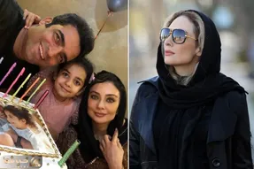 یکتا ناصر کنار شوهر جان چه نمکی رُخ میاد جلو دوربین؛ چشمای شهلاش از نجلام نجلا تره