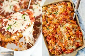 طرز تهیه سینی مرغ پارمزان؛ یه خوشمزه لعنتی که طعمش حسابی حالی به هولیییت میکنه