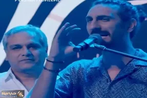 آواز هنرمندانه؛ فیت عجیب دو نفره مهران مدیری و پسرش که معلوم نیست فازش چیه