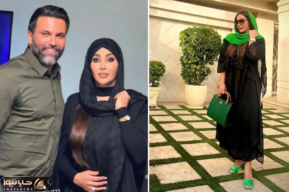 تیپ سانتی مانتال و تابستونه زنِ علیرضا نیکبخت تو تولد آقاشون؛ کیک مدل عجیب چی میگه!