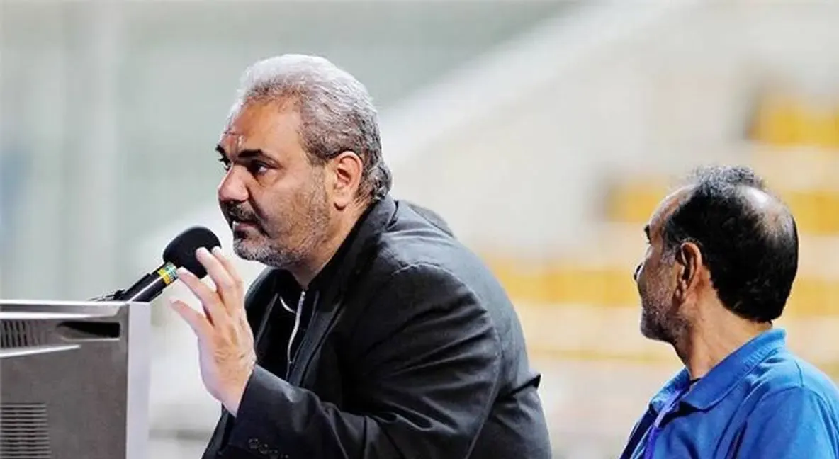 سوتی جواد خیابانی در بازی گوا پرسپولیس
