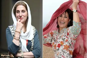 فاطمه معتمد آریا کشف حجاب کرد ؛ فیلم صحبت‌های آتشین سیمین خانومو ببین!