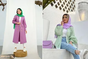 تابستون مانتو پاستلی میچسبه مثل آب خنک و بستنی؛ ست کردن رنگ های پاستلی را یاد بگیرید