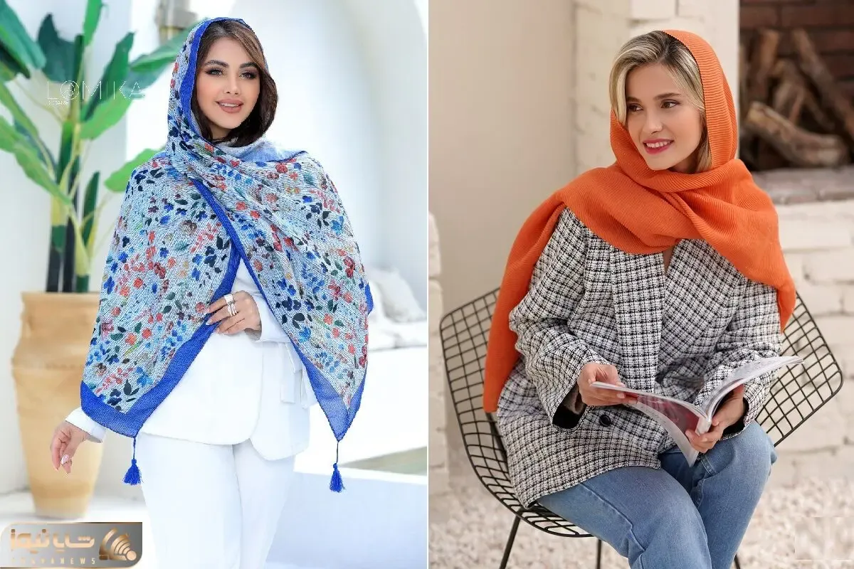 شال هایی که امسال مده / سال جدید مانتوها خیلی سانتال مانتال شدن این شالا باهاشون میاد