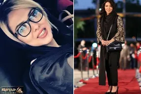 لیلا اوتادی یجور دولا پنج لا آرایشیده که بزنی ازش نفت درمیاد؛ آخرم روسری بندِ سرش نشد!
