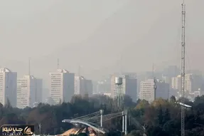 شاخص آلودگی هوا تهران امروز یکشنبه ۲ دی + نقشه