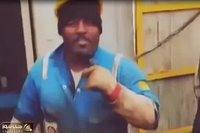 آواز بهشتی؛ کارگر پتروشیمی با لباس روغنی یهویی نازی ناز کن که نازت ی سرونازه خوند