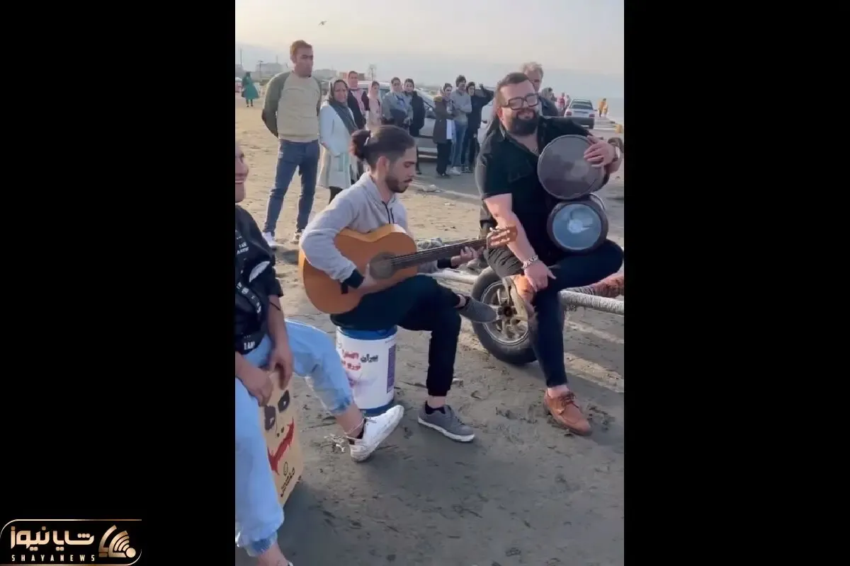 آواز خیابانی؛ این بند چه خفن آهنگ آی ننه زنم منو میزنه سبیلمو میکشه رو تو ساحل میخونن