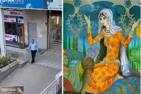 (فیلم) خوانندگی بی نظیر آهنگ ابی توسط نگهبان ؛ برا دیدن تو نه یک چشم نه صد چشم همه چشمارو میخوام