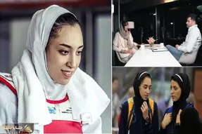 (ویدئو) افشاگری جنجالی اکرم خدابنده از کیمیا علیزاده در برنامه علی ضیا