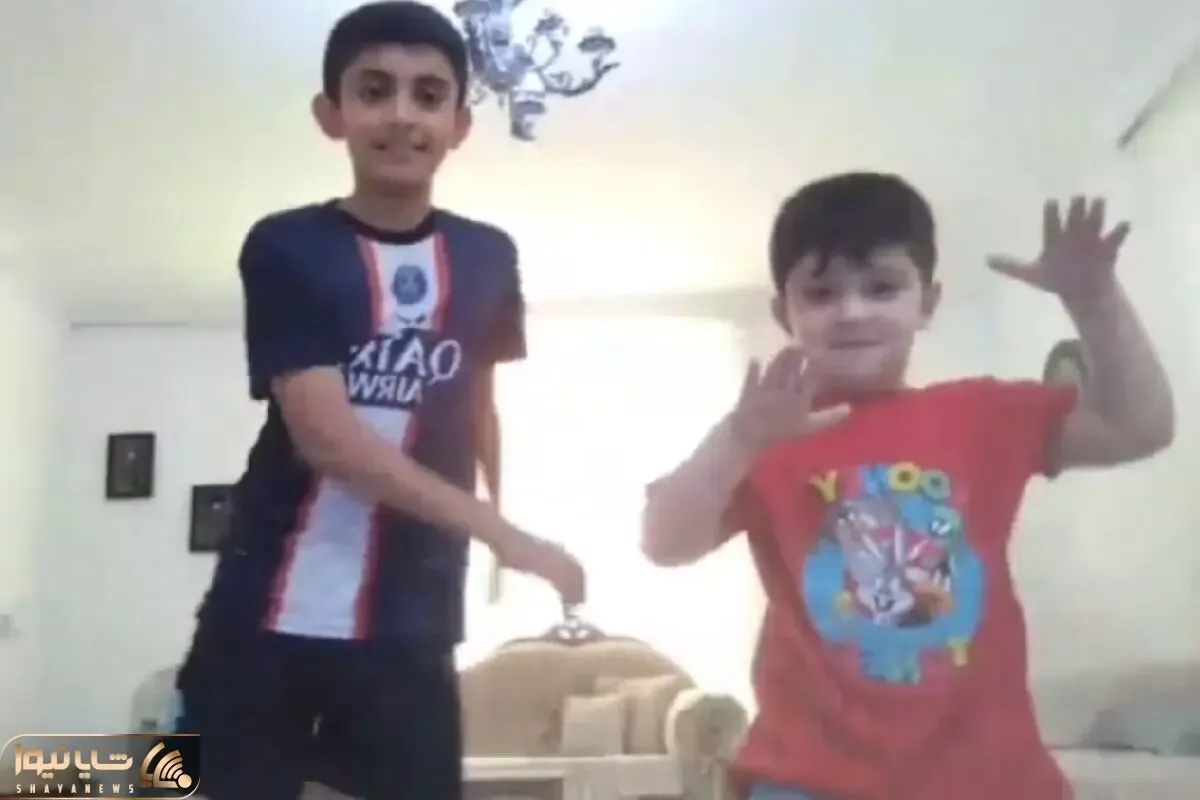 آواز شاد؛ پسرخاله ها تو رقابت رقص با هم انگار آش هم میزنن الان اون نازکه میفته تو دیگ