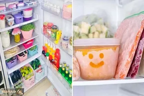 اصول نظم دهی و چیدمان یخچال و فریزر / کدبانو که باشی اینجوری انجامش میدی تمیز و مرتب