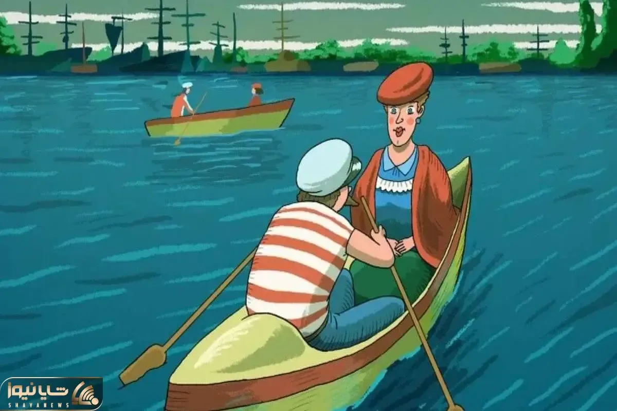بازی فکری؛ اگر هوش تو سرت رسیده به نقطه جوش تو این دریاچه چهره پنهان رو پیدا کن