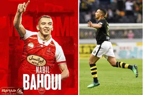 نبیل باهویی مهاجم پرسپولیس رکورد دار گل نزنی!