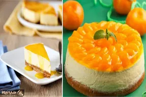 طرز تهیه چیز کیک نارنگی / با این دسر جذاب و خوشرنگ شب یلدا رو زیباتر کن