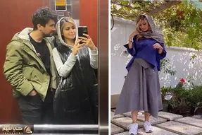 زنِ شاهرخ استخری و سانسورای شاخ دارش؛ خانوم خانوما لاکچری پسنده و خفن!