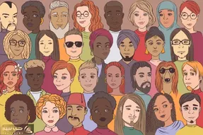 بازی فکری؛ اگه میخوای صف اول باهوشا باشی سگ رو بین زن و مرد قوم های مختلف پیدا کن