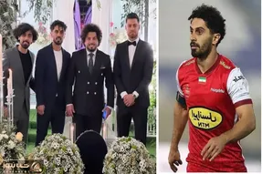 (عکس) کاپیتان پرسپولیس در شب عید داماد شد