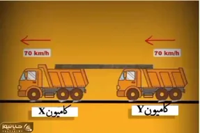 بازی فکری؛ سرعت کدوم کامیون بیشتر است؟