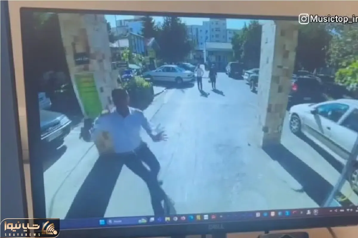 سکانس خندان؛ حرکت غیورمردانه نگهبان بیمارستان برا جلوگیری از فیلمبرداری روده بر کنندس