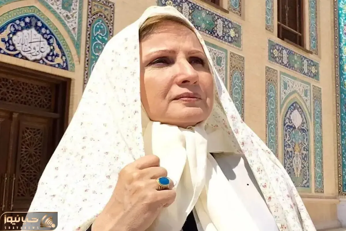 گریه زهرا سعیدی بازیگر سریال ستایش برای ایران