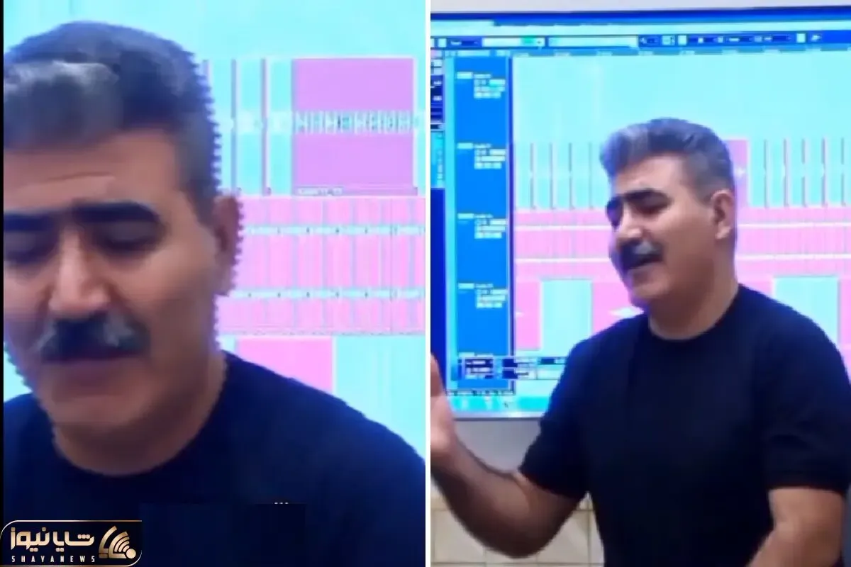 آواز احساسی؛ فرزاد فرجی چه اشک ریزان آهنگ معروف کوردی رو میخونه ناز نفسش