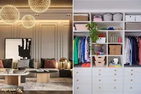 کمد دیواری خونه کوچیکه و هیچی توش جا نمیشه؟ / ترفندهای سه برابر کردن فضا رو یاد بگیر