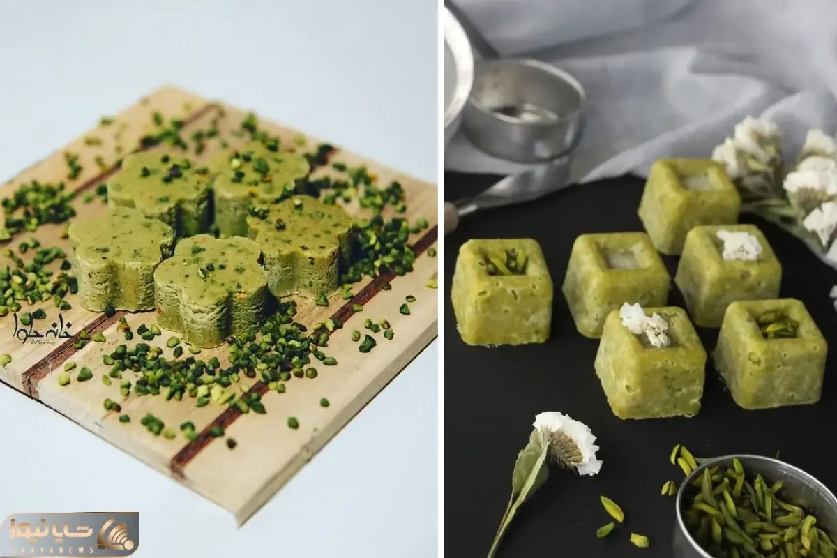 طرز تهیه حلوا پسته تو ایکی ثانیه؛ یه دسر اعجوووبه که خوشمزگیش حریف میطلبه!
