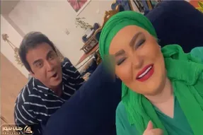سکانس خندان/دل و قلوه مادر عمو پورنگ و نعیمه/میگه واسه مادر من معینه ای