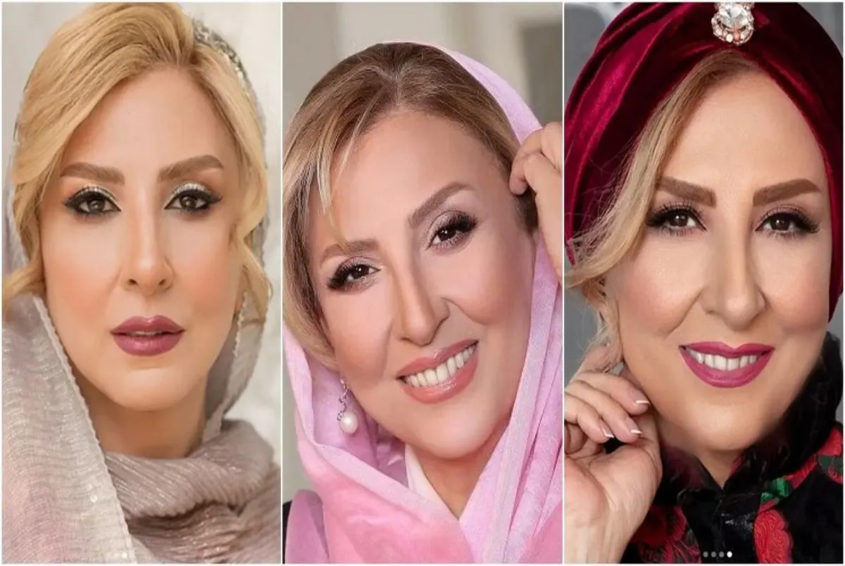 (عکس) مرجانه گلچین از این رو به اون رو شد؛ انگار کوبیده از نو ساخته