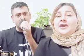 آواز احساسی؛ زن و شوهری که باهم و در کنار هم راز دل هایده رو می خونن