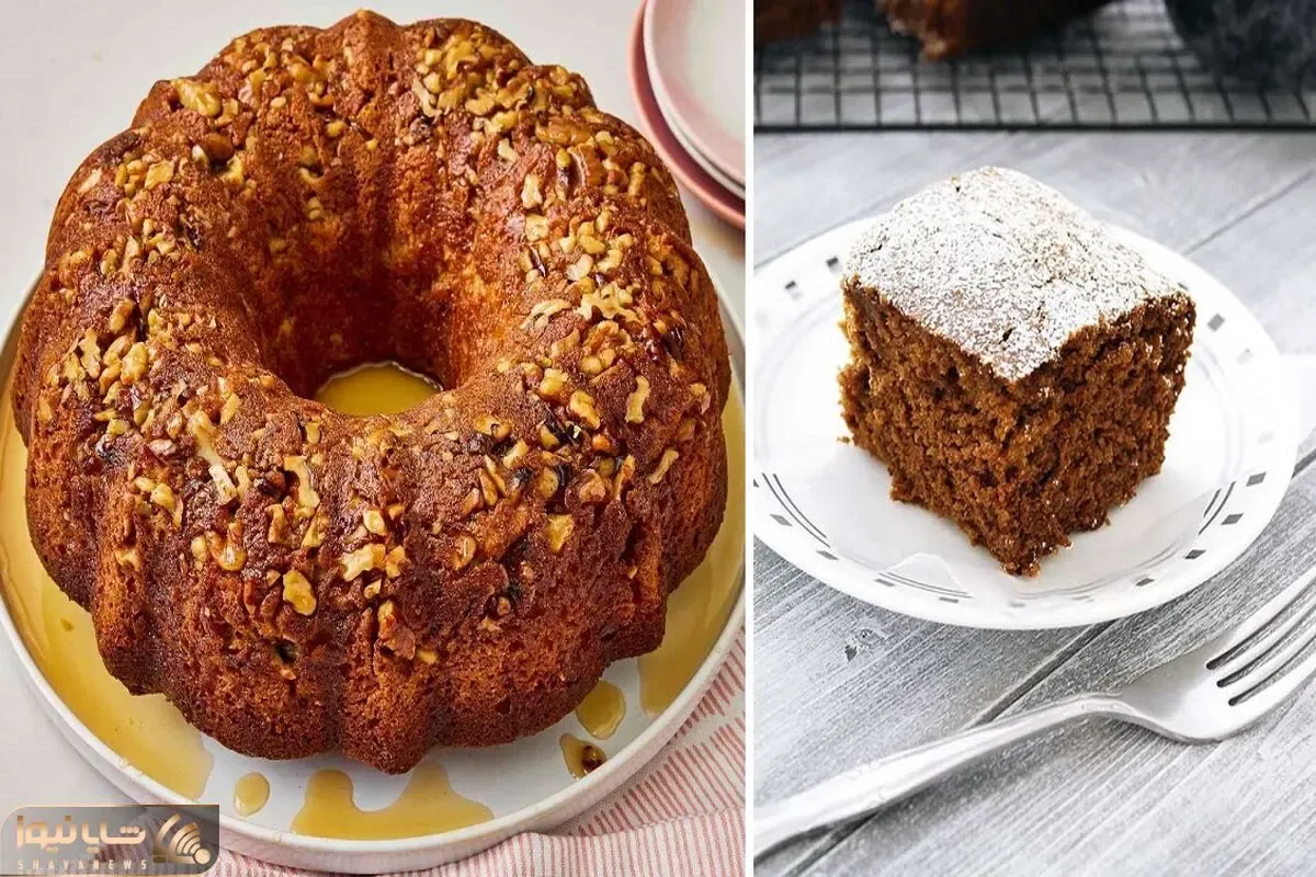 طرز تهیه کیک با شیره انگور / یه عصرونه سالم و مقوی که بدون شکر آماده میشه
