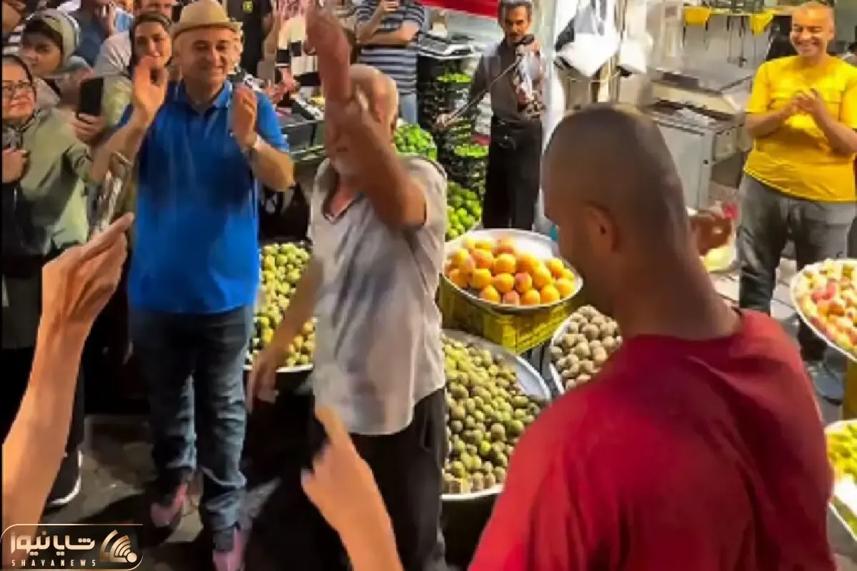 آواز ماندگار؛ صادق بوقی و جوان رعنای بی مو با مسافرای رشت چه آو آو آویی راه انداختن