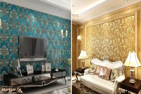 حداقل و حداکثر قیمت کاغذ دیواری / ده دست مبلمان نذار آپدیت 1403 رو ببین دیوار شیک کن
