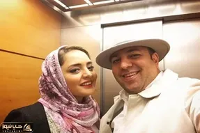 آواز شاد؛ کلیپ لو رفته از عروسی علی اوجی و نرگس محمدی / چرا صورتاشون همچین شد