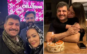 جشن تولد آقای مجری و بوسه دختر نازش؛ همین کارا رو کردی ممنوع شدی!