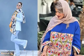 انواع استایل بهاره با مانتو آبی؛ امسال عیدی به زیبایی آسمون آبی داشته باشید