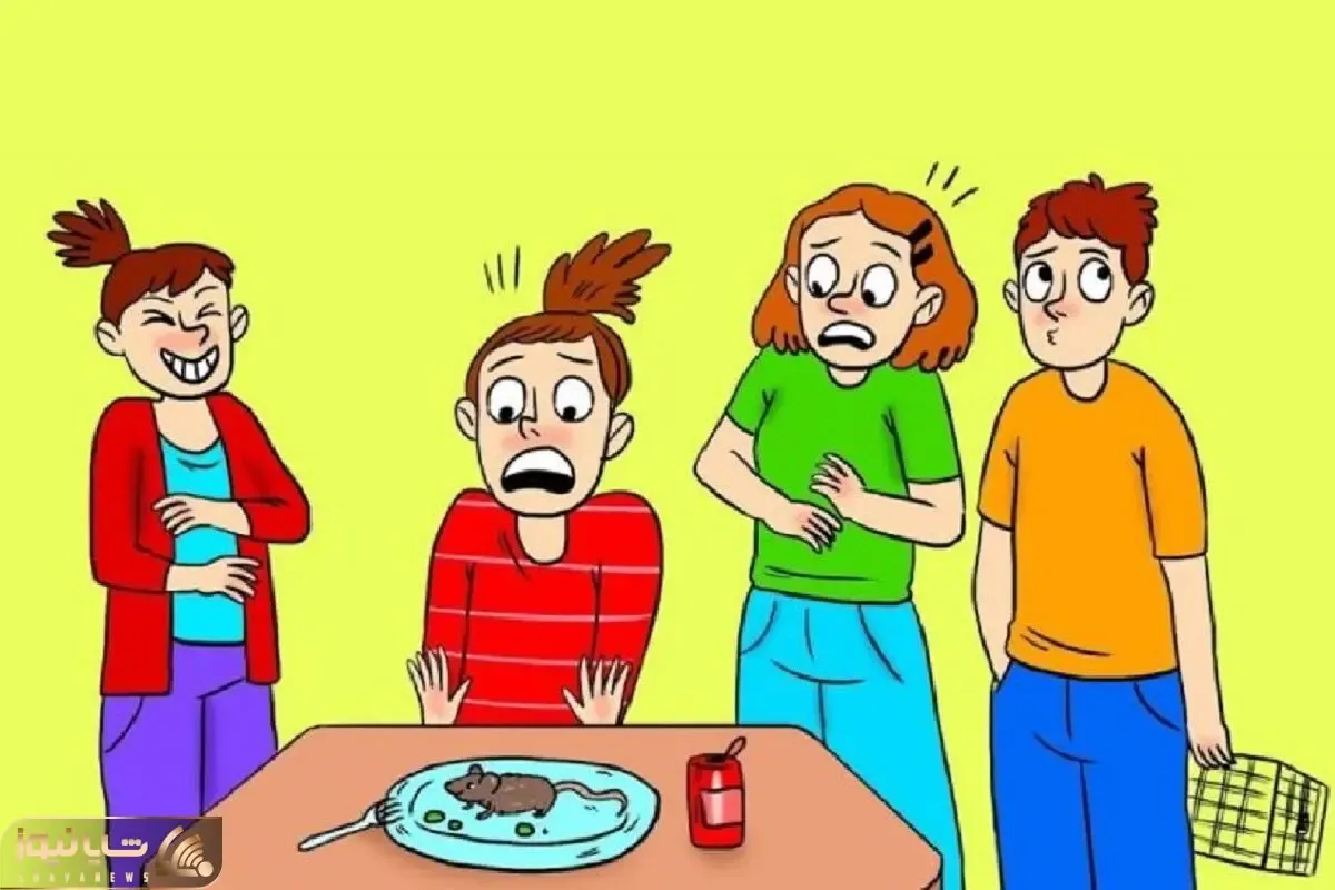 بازی فکری؛ اگه سر تا پات هوشه بگو کدوم از بچه ها موش رو گذاشته تو بشقاب؟