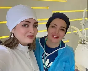 (عکس) رزیتا غفاری تنها در میان مردان مافیایی!