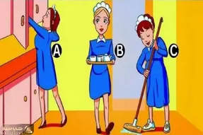 بازی فکری؛ پیدا کردن خدمتکار باردار خیلی آسونه نتونی باید یه چشم پزشک خودتو نشون بدی