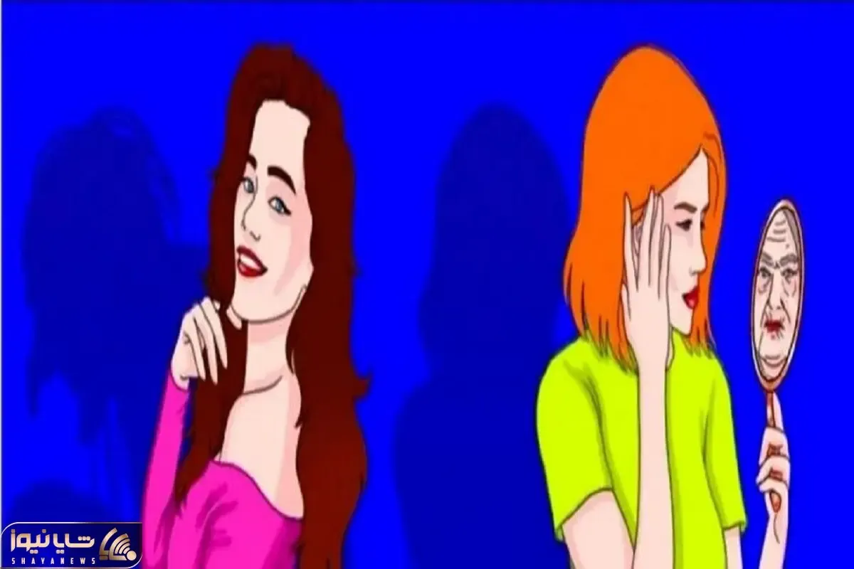 بازی فکری؛ بین این 2تا لیدی جوون یکیشون عجوزه پیره که 100 سالشه تشخیصش بده تو 2 ثانیه
