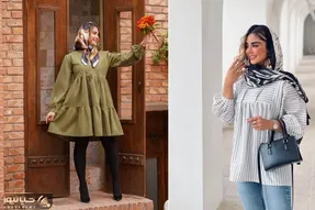 استایل تابستونی با مانتو جلو بسته؛ تابستون وقت لباس های خنکه نه استایل های لایه لایه!