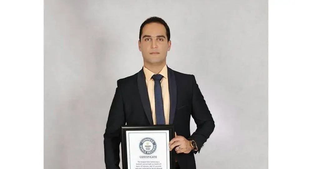 آرش احمدی رکورد دار 35 هزار روپایی در 3 ساعت