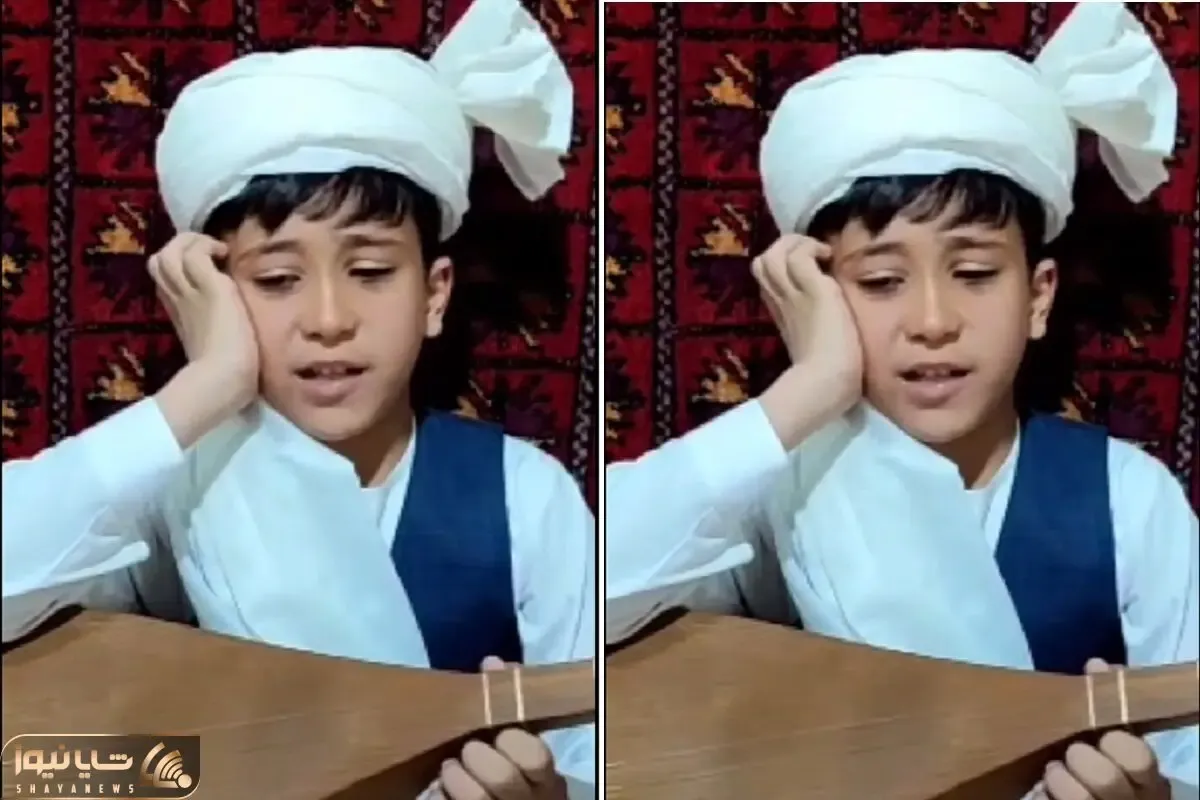 آواز محلی؛ نیم وجبی با اون لباسش چه عاشقانه و جگر سوز از پدر میخونه بنازم