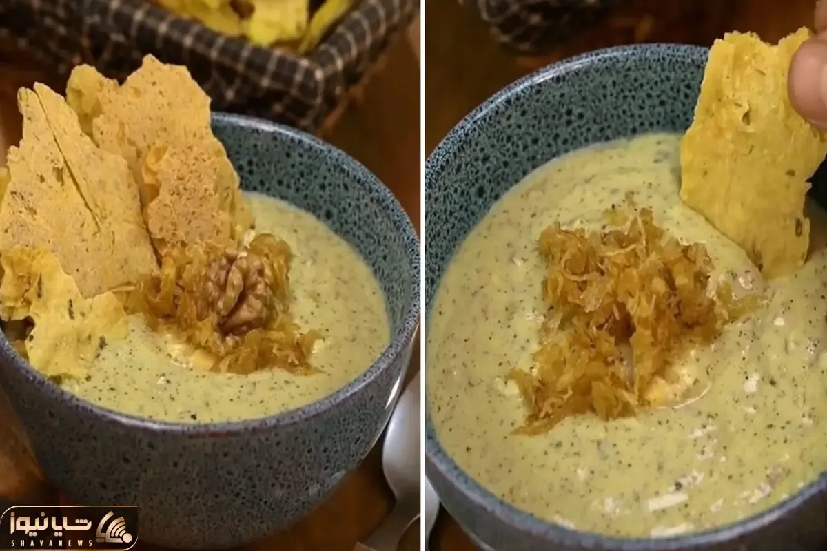 (ویدئو) طرز تهیه شوربای ماست یا قاتیق شورباسی؛ یه غذای اصیل آذربایجانی